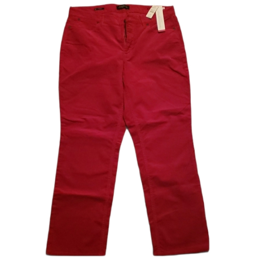 NWT Red Corduroy Pants